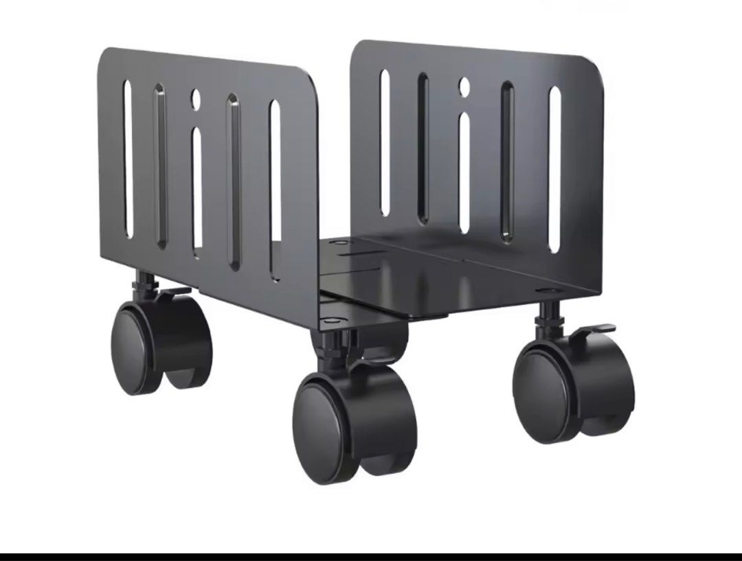 CPU holder (Category: Other Accessories) located in Singapore. Submitted by charliea2 (Listing ID 1345304036, Image 1). Description: Mobile CPU Holder with Lockable Castors Adjustable Size Solid Steel Bought in Jul 2023, no scratch at all. .