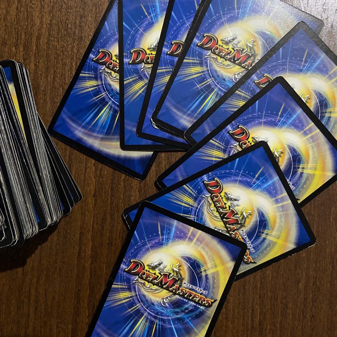 Duel Masters TCG (not graded) (Category: Raw Singles) located in Taguig. Submitted by nessyyy (Listing ID 1345402546, Image 2). Description: -350 pesos for 150 cards Mode of Delivery: Lalamove or JnT Mode of Payment: Gcash only.