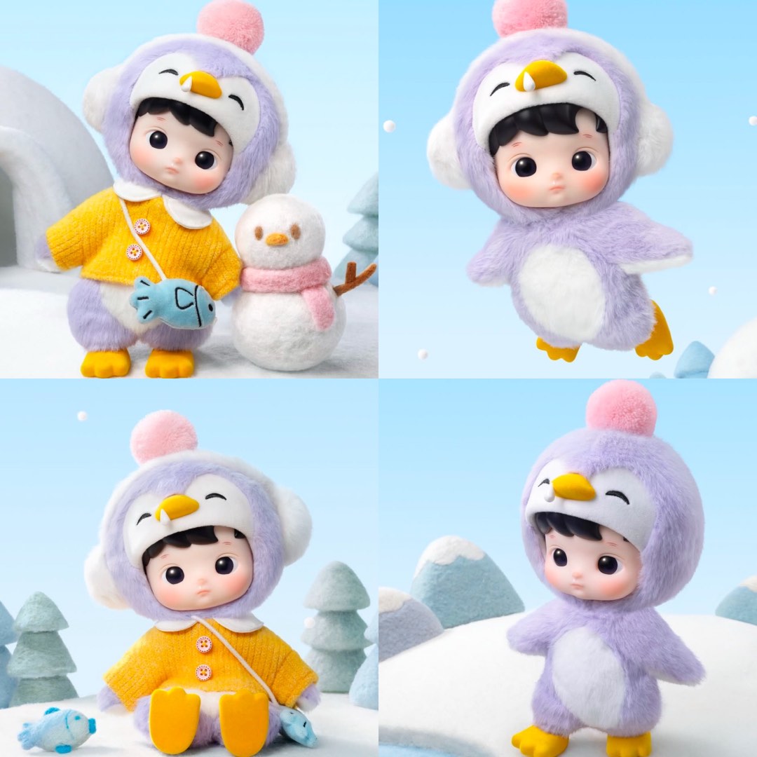 その他 Popmart Hacipupu Penguin Action Fogure HACIPUPU Penguin 1/8 Action Figure - POP MART (United States)