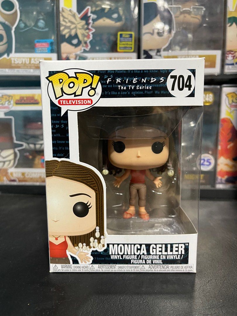 Funko Pop - Monica Geller (FRIENDS) (Category: Designer & Blind Box Toys) located in Calamba. Submitted by funkoooo (Listing ID 1345364343, Image 1). Description: Shipping Options: -LBC COP/COD (Payment First via GCash or Bank Transfer) Item Location is in Calamba Laguna -Festival Alabang/Solenad/Nuvali/Calamba meetup (By Schedule) .
