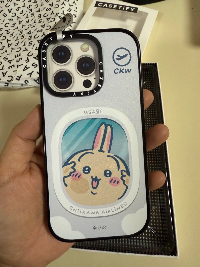 iPhone 16 Pro casetify chiikawa phone case, 手提電話, 電話及其他
