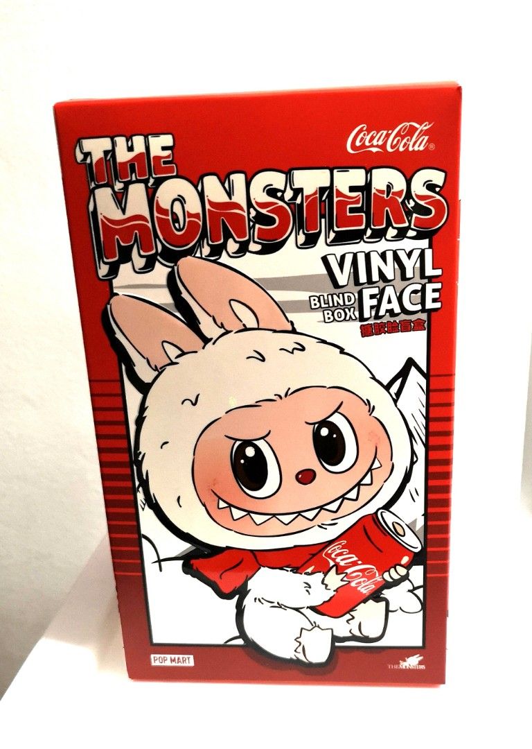 THE MONSTERS COCA-COLA SERIES-Vinyl Face Blind Box 160€