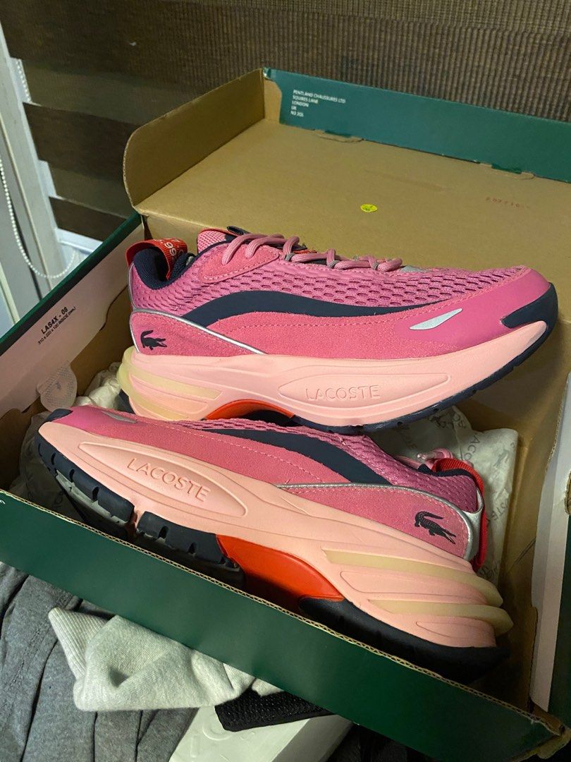Lacoste Sneakers (Category: Sneakers) located in Quezon City. Submitted by secondstreeet (Listing ID 1345468833, Image 1). Description: Brand New Old stock Size 7.