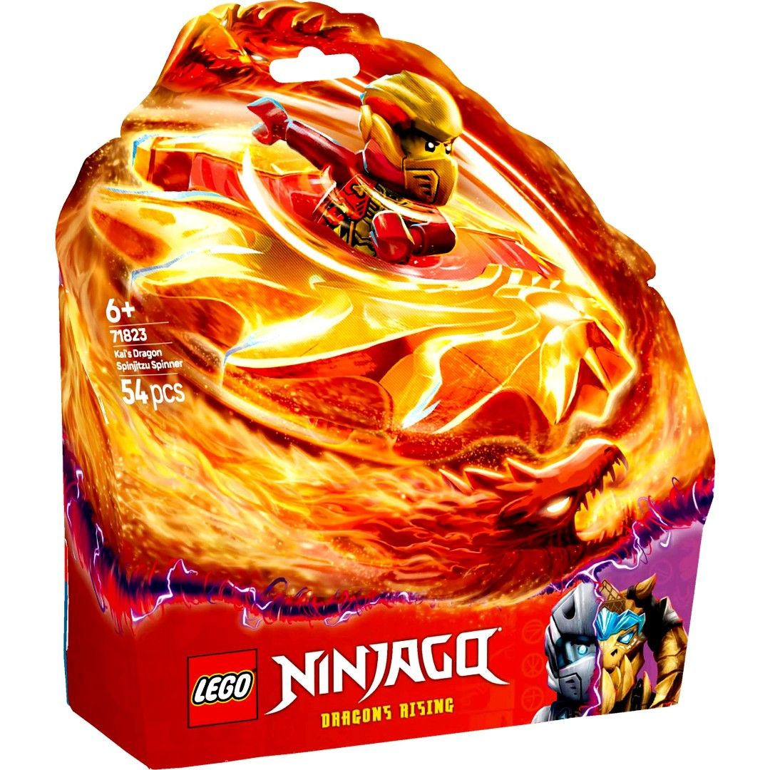 Lego Ninjago Dragons Rising 71823 Kai's Dragon Spinjitzu Spinner