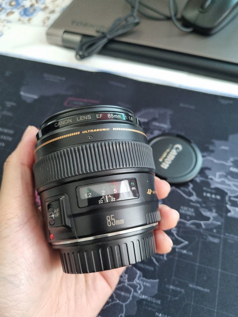Lensa Canon 85mm F 1,8 Ultrasonic Lens 85 mm
