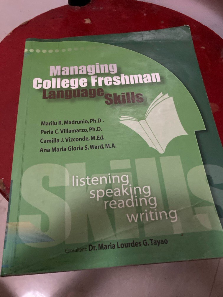 Managing College Freshman Language Skills, Hobbies & Toys, Books ...
