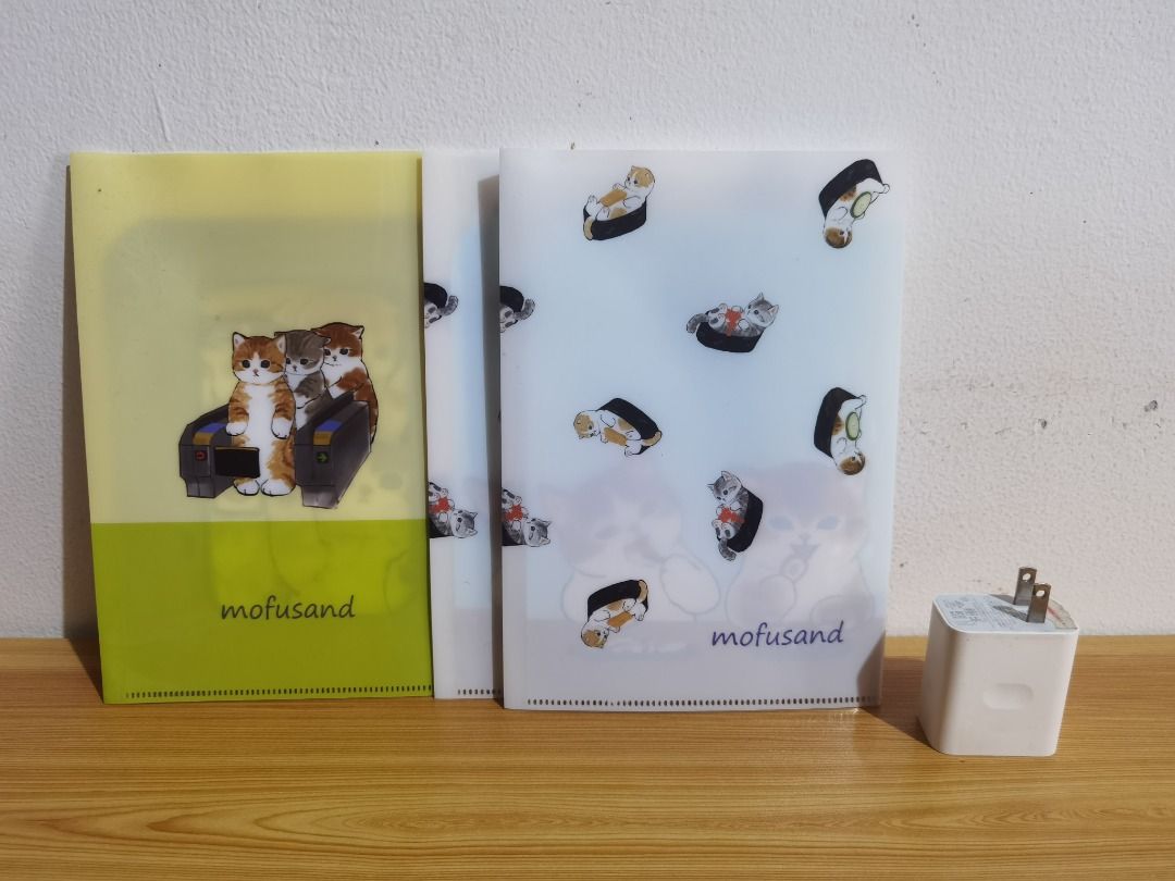 Mofusand Folders (Category: Stationery & School Supplies) located in Taguig. Submitted by kalabasza (Listing ID 1345349365, Image 1). Description: 📌 These are preloved items. Please manage your expectation. 📌 Actual items posted. ₱210 for all 3 na. If per piece, ₱80 each. 📌 Items are in good condition. 2 pcs Sushi and 1 pc yung other design. 📌 Product Color may slightly vary due to Photographic Lighting. 📌 Location: Taguig 📌 MOP: GCash. Pay