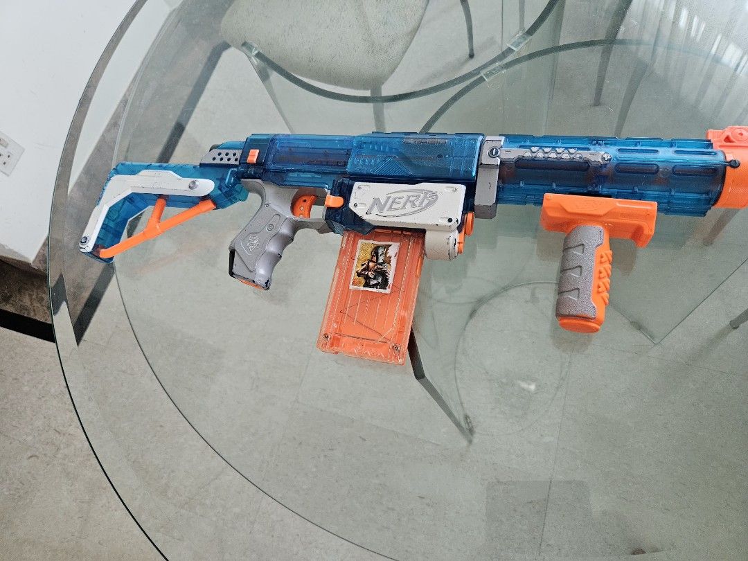 Nerf Guns Bundle (Category: Action & Battle Toys) located in Singapore. Submitted by usfret (Listing ID 1345309947, Image 6). Description: Nurf Gun bundle. total 6 pieces..