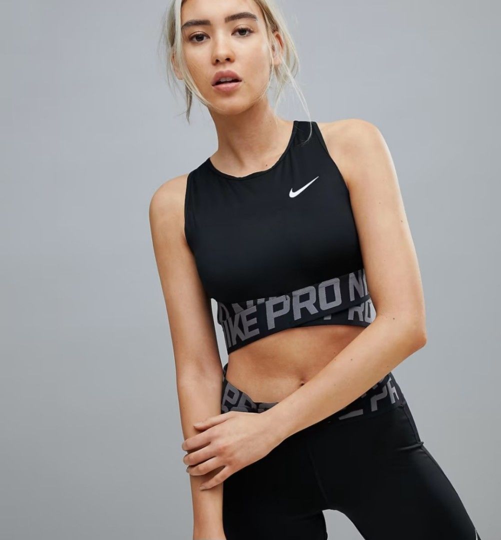 Nike training crossover crop top online