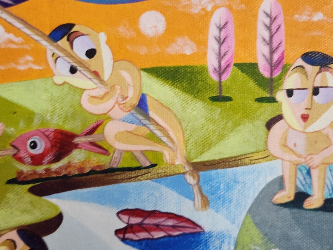Outing - Jovan Benito (Category: Art & Prints) located in Taguig. Submitted by drybrushgallery (Listing ID 1345341869, Image 2). Description: Outing Jovan Benito, 2024 Oil on Canvas Artwork Dimension: 8" x 10" with Certificate of Authenticity PM FOR INQUIRY 0919 005 0750 .