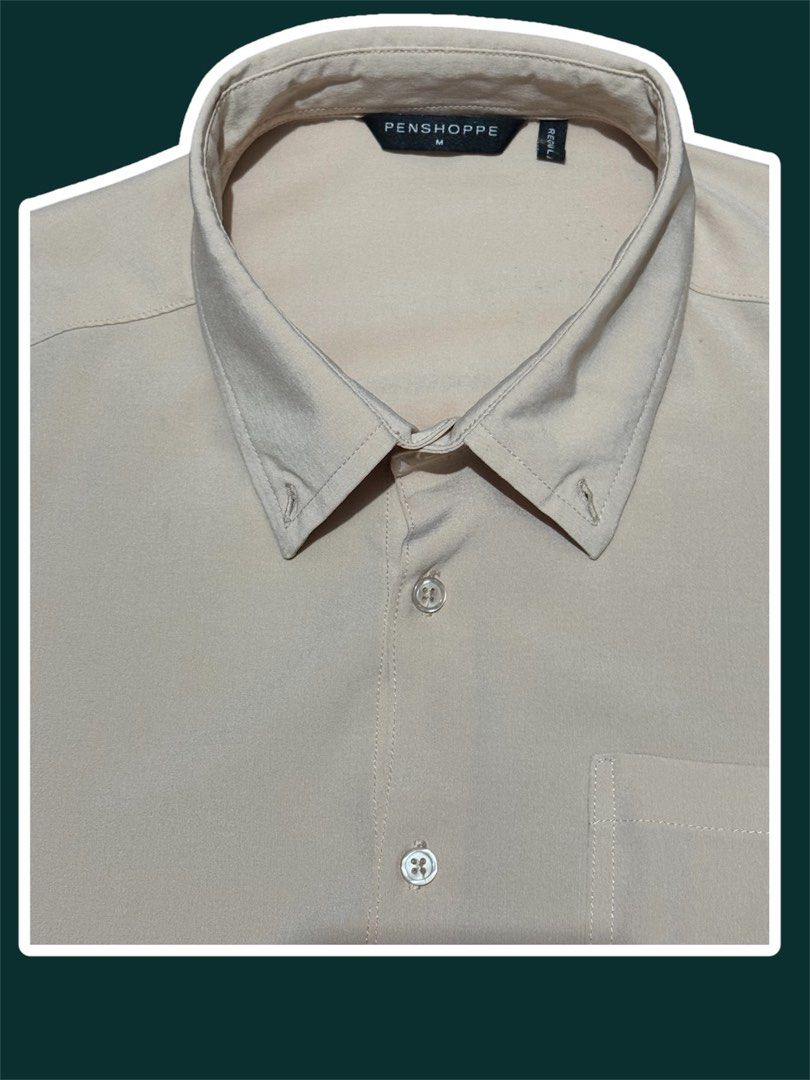 Penshoppe short sleeve polo (Category: Tshirts & Polo Shirts ) located in Manila. Submitted by jayveepas (Listing ID 1345491133, Image 2). Description: Penshoppe short sleeve polo - Unused Price: 500 - Negotiable Color: Beige Size: Medium Tags: None (got it as a gift) Issue: None RFS: Got it as a gift - does not fit. .