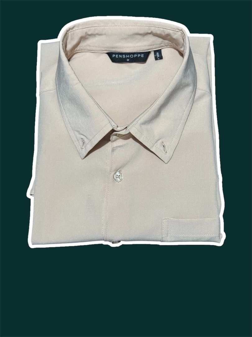 Penshoppe short sleeve polo (Category: Tshirts & Polo Shirts ) located in Manila. Submitted by jayveepas (Listing ID 1345491133, Image 1). Description: Penshoppe short sleeve polo - Unused Price: 500 - Negotiable Color: Beige Size: Medium Tags: None (got it as a gift) Issue: None RFS: Got it as a gift - does not fit. .