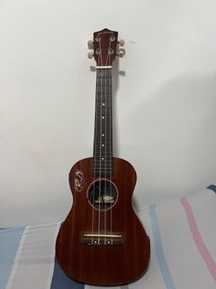 RJ El Nido Ukulele with Chromatic Tuner and Free Chord Photo Chart