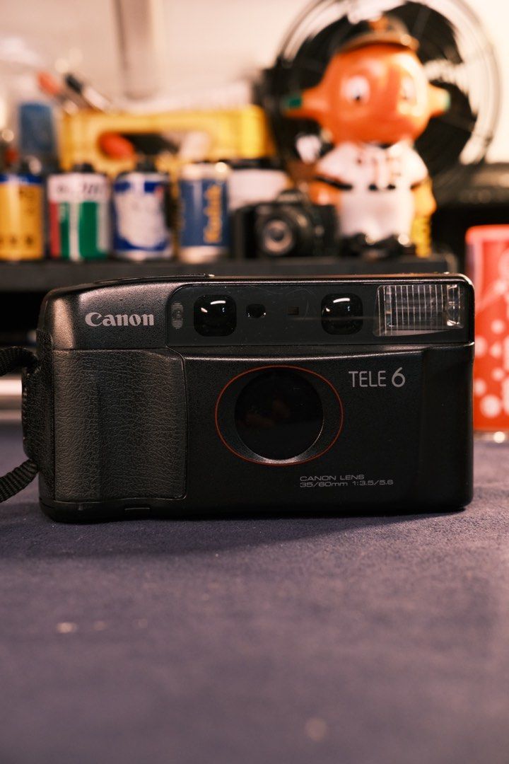 美品　Canon Autoboy TELE6 DATE 動作確認済　やや雑あり 動作確認済〗 Canon autoboy TELE6 date フィルムカメラ 【公式通販】