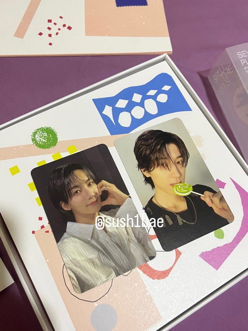 Seventeen Jun Signed Album Spill The Feels (Category: K-Wave Merchandise) located in Manila. Submitted by sush1bae (Listing ID 1345368757, Image 2). Description: Unsealed From US Pre-Order 6000 if without the photocards.