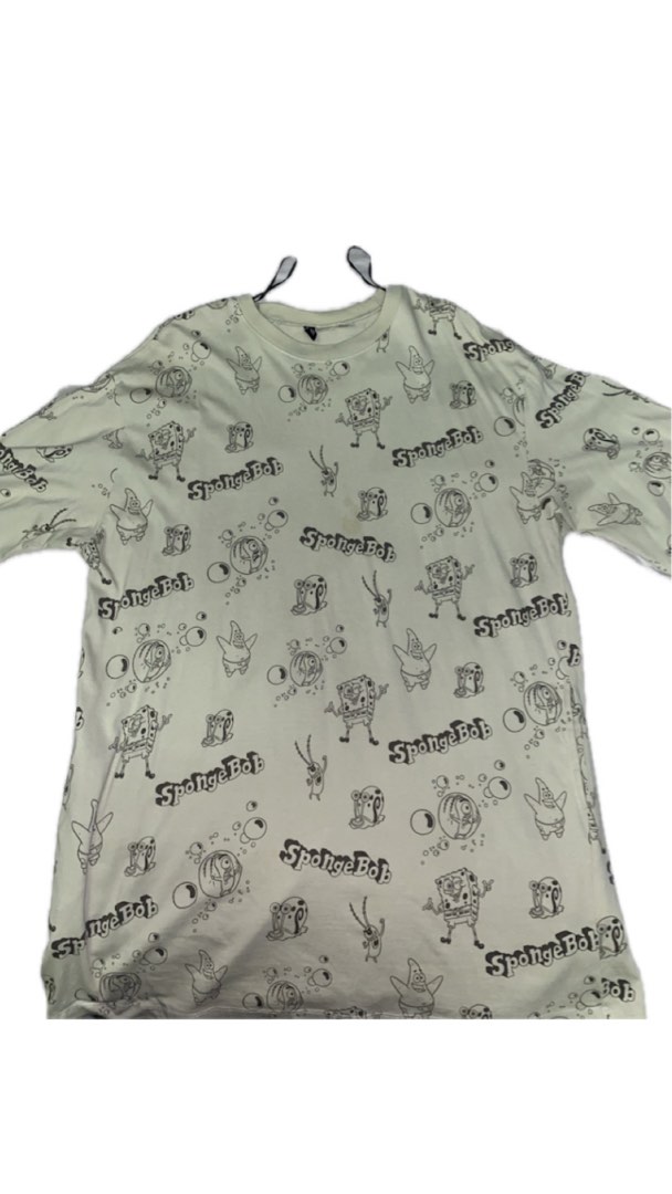 Denim SpongeBob Printed Dress