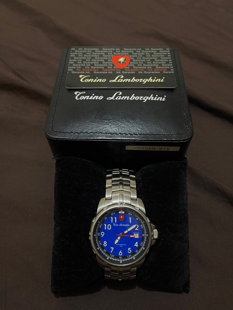 Swiss Tonino Lamborghini Watch (Category: Luxury Watches) located in Quezon City. Submitted by mthings (Listing ID 1345433516, Image 2). Description: ALL WORKING & LEGIT 100% NEGOTIABLE :)).