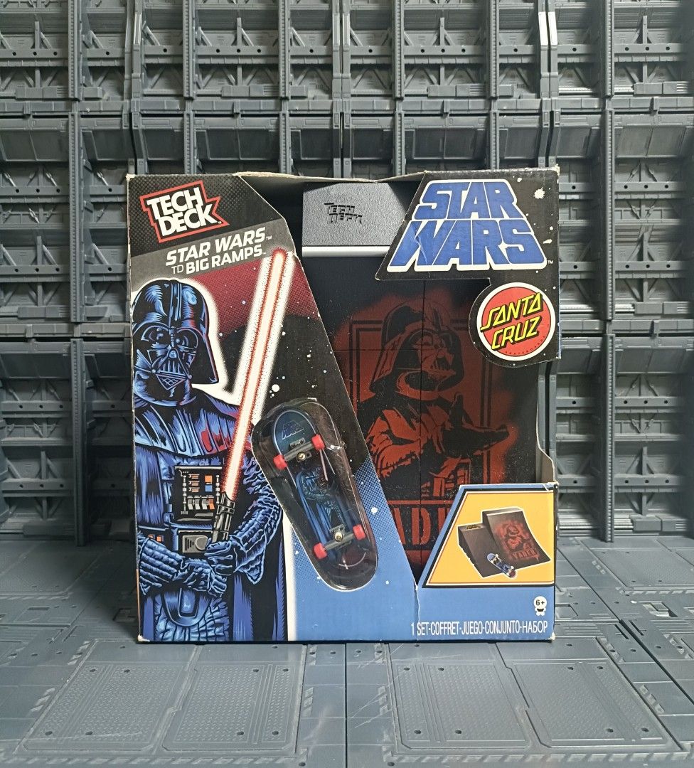 Tech deck star wars to big ramp darth vader santa cruz Hobbies Toys Toys Games on Carousell