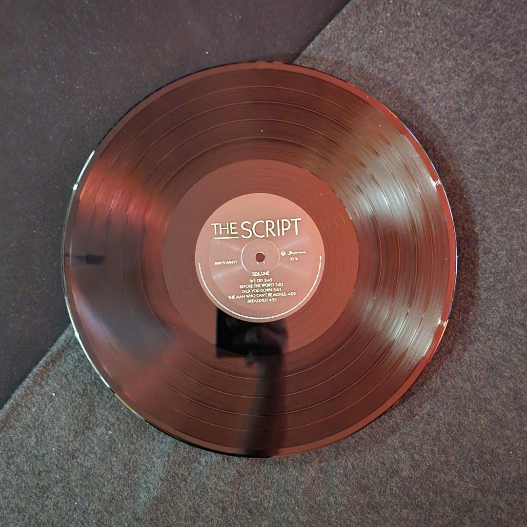 The Script - The Script Vinyl (Category: Vinyls) located in Binan City. Submitted by the___hobbyist (Listing ID 1345362411, Image 2). Description: The Script - The Script Vinyl Payment via Gcash, BPI or BDO Same day delivery via Lalamove or LBC.