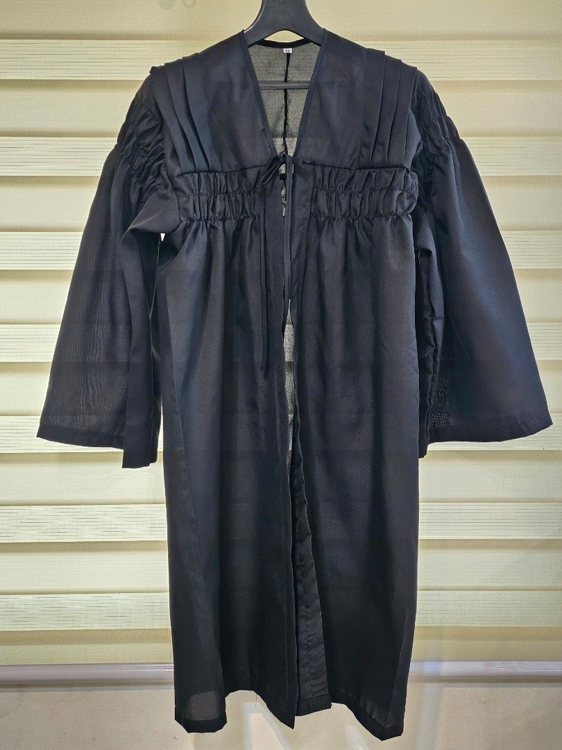 Toga for oathtaking (Category: Formal Shirts) located in Navotas City. Submitted by ryantim23 (Listing ID 1345424737, Image 1). Description: For Rent or Sale: Toga for Oathtaking 🎓 Perfect for your upcoming ceremony! 🌟 Available in sizes XS to 3XL 🚚 Free shipping within Metro Manila 💵 For Rent: 650 pesos (+ 800 pesos refundable deposit) 💵 For Sale: 950 pesos.