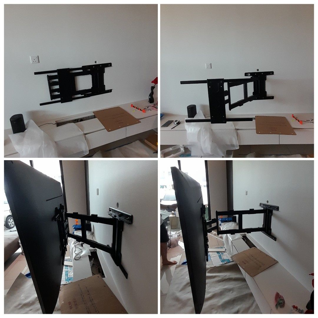 TV BRACKET (Category: TV Parts & Accessories) located in Petaling Jaya. Submitted by brosal (Listing ID 1345329601, Image 2). Description: BROSAL TV BRACKET 1. SELLING & INSTALLING TV BRACKET. 2. PROVIDE TV BRACKET INSTALLATION CAN CALL OR MESSAGE FOR MORE INQUIRY ..