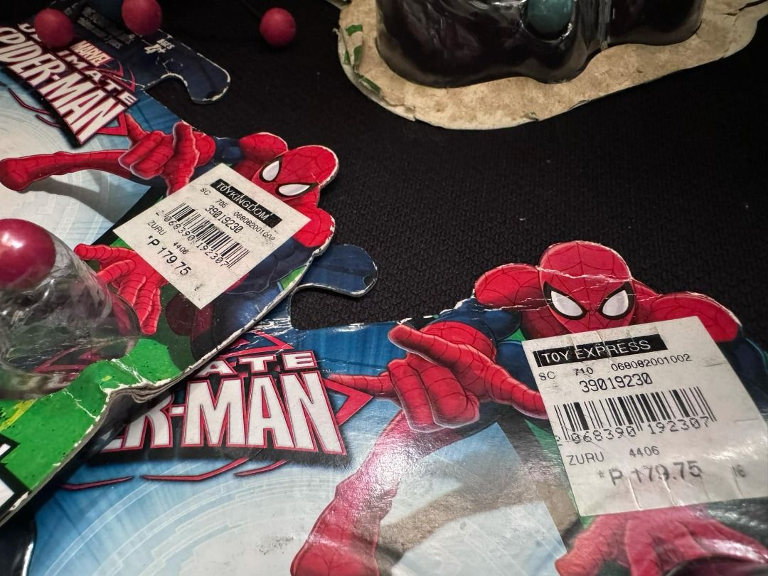 Ultimate Spiderman wall crawler 500pesos 6pieces (Category: Action & Battle Toys) located in Manila. Submitted by unclevin29 (Listing ID 1345306939, Image 2). Description: Marvel Ultimate Spider-Man Wall Crawler Throw ‘em against a wall and watch them crawl!!! ~ authentic Spider-Man item (original) ~ available in 6 designs.