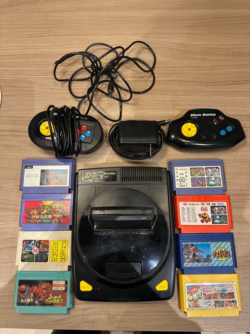 vintage game- micro genius IQ-1000 full set with games, Video Gaming ...