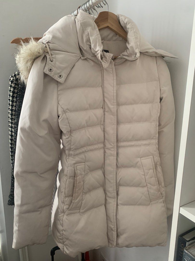 Down Jacket Zara Parka Water Resistant Zara Sorona Dupont Puffer