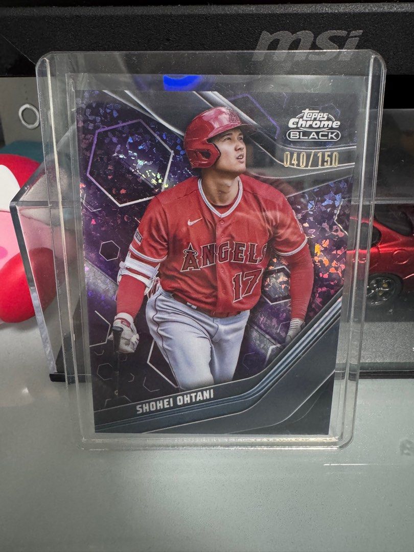 2023 topps chrome black Shohei Ohtani /150