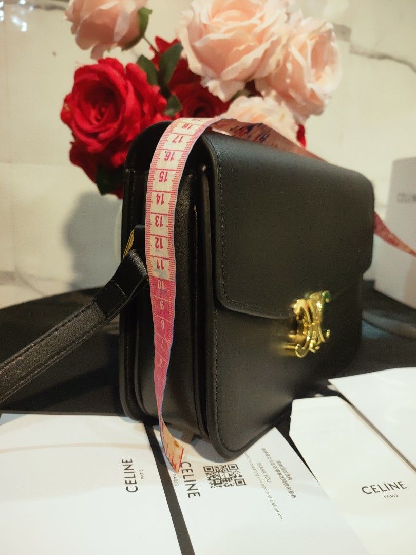 5k Cln black sling (Category: Luxury Bags & Wallets) located in Cebu City. Submitted by esrpreloved (Listing ID 1345672393, Image 3). Description: genuine leather japan Surplus.