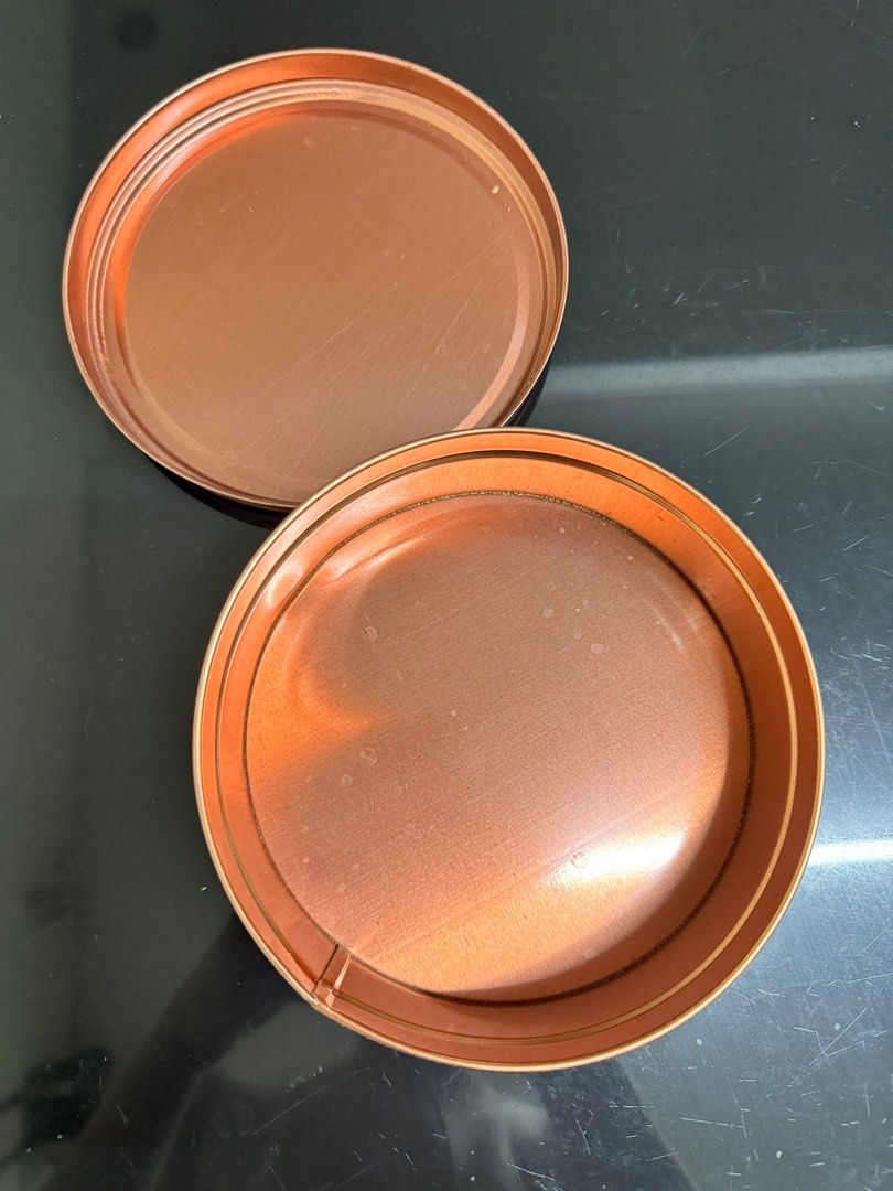 6x2 Rose Gold Tin Can (Category: Bakeware) located in Quezon City. Submitted by moniquecloset (Listing ID 1345522458, Image 1). Description: 43/piece 40/piece if wholesale (more than 20pcs).