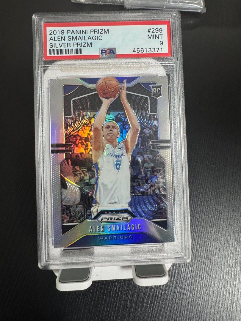 Alen smailagic Silver Prizm PSA 9 (Category: Graded Singles) located in Manila. Submitted by CornerStore (Listing ID 1345595788, Image 1). Description: For sale rare alen smailagic Graded: PSA 9 Location: Marikina Can do SDD or LBC shipping shouldered by buyer.