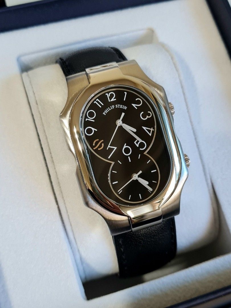 Authentic Philip Stein Watch (Category: Luxury Watches) located in Manila. Submitted by nhelnhelly (Listing ID 1345538793, Image 2). Description: ‼️‼️‼️SALE‼️‼️‼️ ON HAND PH 😍😍😍 💯% AUTHENTIC PHILIP STEIN SLIM Signature LARGE Unisex Watch BRAND NEW COMPLETE U.S. PACKAGE Model 2S-FBK-APSTB 21,500 only if cash, free delivery 😉👍.
