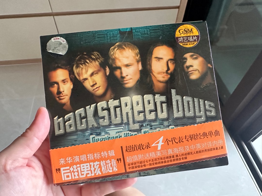 Backstreet Boys CD, Hobbies & Toys, Music & Media, CDs & DVDs on Carousell