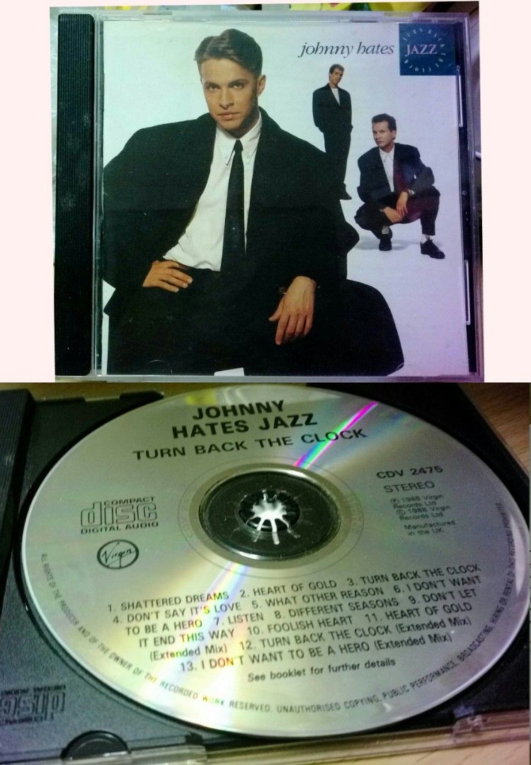 CD （分類：其他音響配件及設備）位於 Hong Kong。 由 nbchen6264 提交（商品編號 1345649105，圖片 3）。簡介： 物品：外語CD 狀態：保全良好 (只聽過兩三次) 年份：80 - 90年代 價錢 : 每隻HK$50 1. Sheena Easton, 50 2. Elvis , $50 3. Johnny Hates Jazz, $50 4. Marilyn, 50 5. Mike Oldfield, elements, 50 6. Paul McCartney, all the best, 50。
