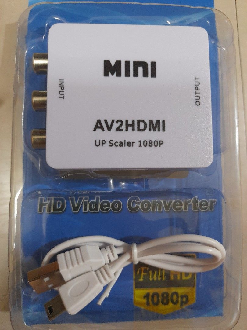 CONVERTER INPUT RCA OUTPUT HDMI (Category: Portable Audio Accessories) located in Quezon City. Submitted by hajjasittienor (Listing ID 1345651212, Image 2). Description: BRAND NEW 💯 CONVERTER INPUT FEMALE RCA OUT PUT FEMALE HDMI. ....PWEDE PICK UP ....PWEDE GCASH PAYMENT.