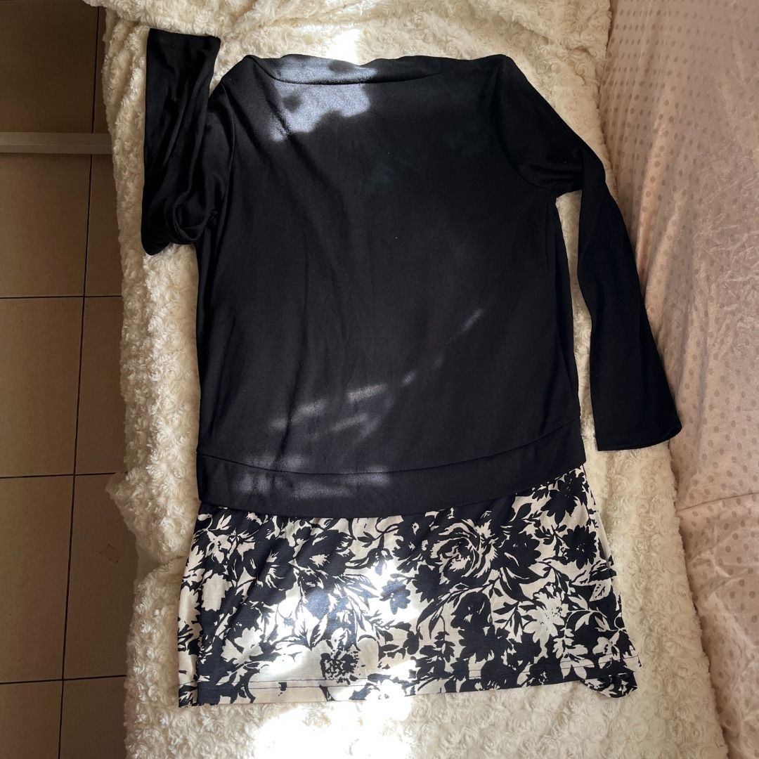 Dress with Cardigan (Category: Dresses) located in Muntinlupa City. Submitted by _2nds (Listing ID 1345582445, Image 3). Description: - used once - free size - with built in cardigan - RFS: decluttering - Shipping c/o of the Buyer - Location: Alabang and Binan Laguna - Last Price Posted; No lowballers.
