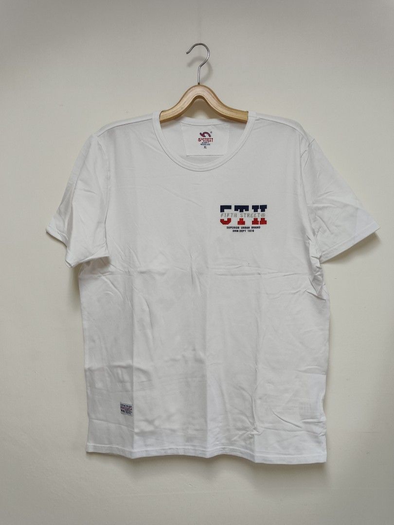 EDWIN 5th Street 白色短袖上衣