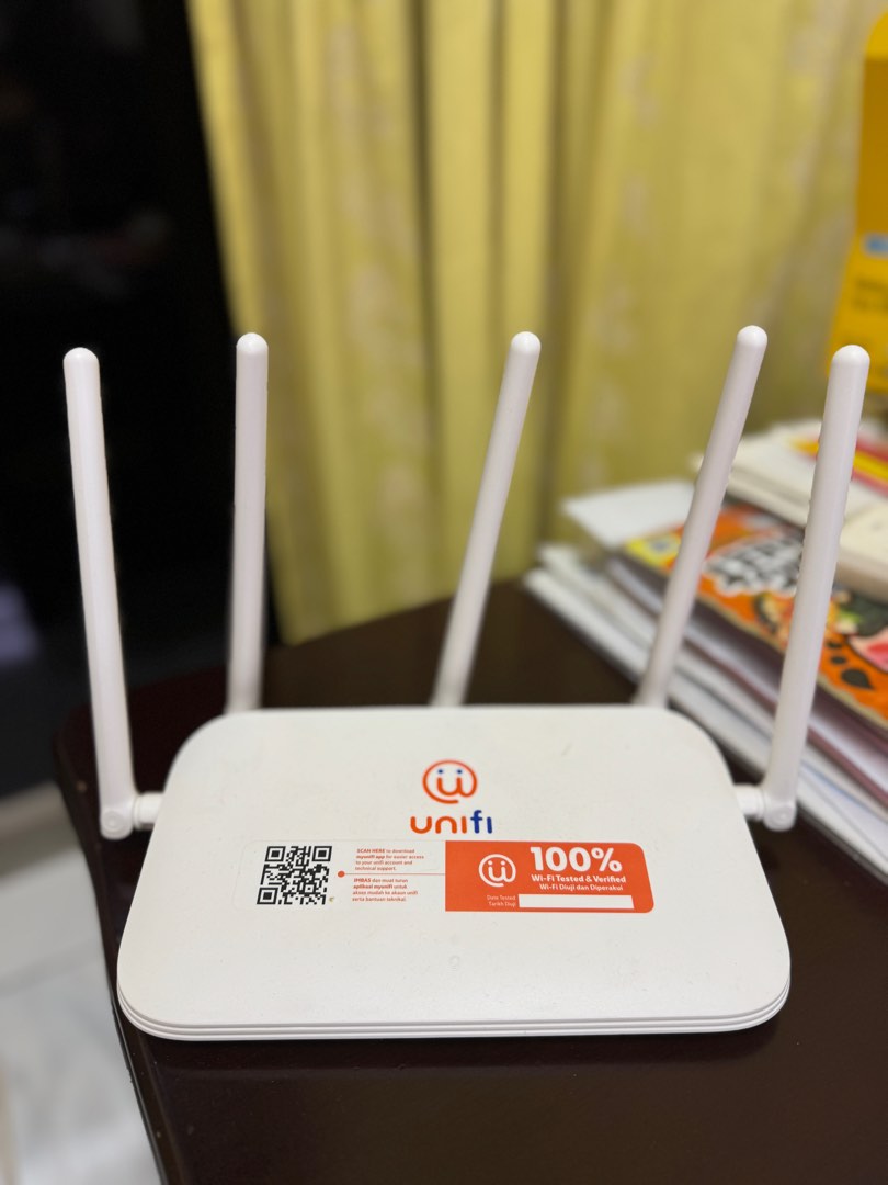 Fiberhome Unifi Router Fiberhome Wifi 6 Router Total 2 units, Computers & Tech, Parts ...