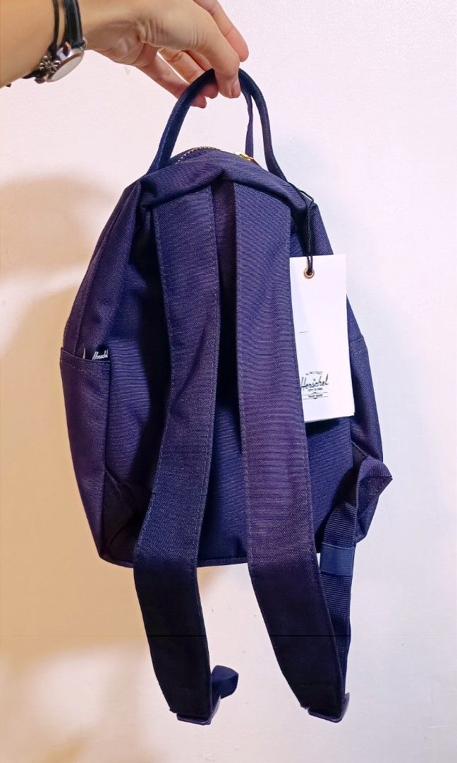 Herschel Nova Mini backpack (Category: Luxury Bags & Wallets) located in Quezon City. Submitted by margsstuff (Listing ID 1345709077, Image 3). Description: purple Brandnew from UK authentic 100%.