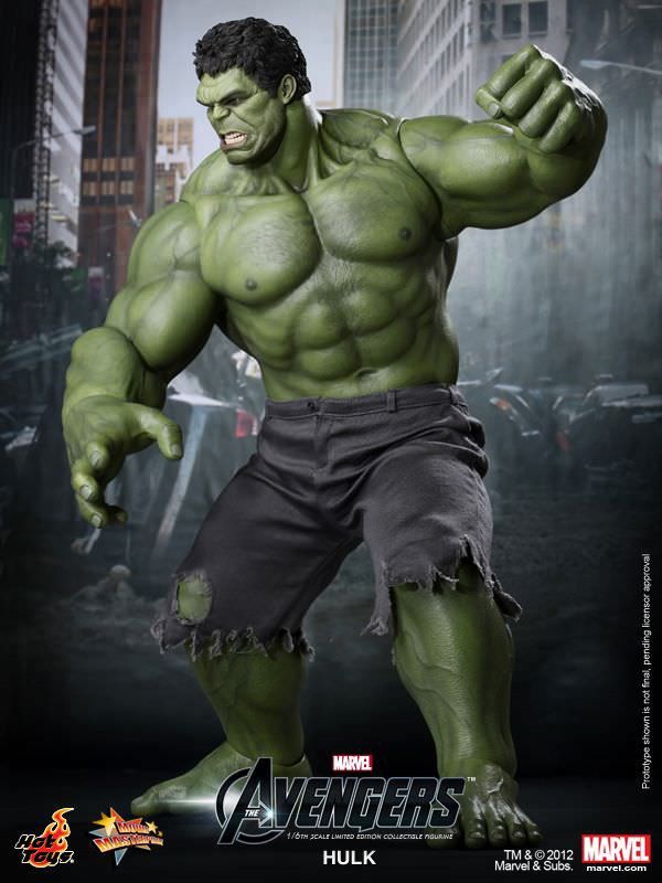 Hot Toys Hottoys MMS 186 The Avengers Hulk mms186 Carousell