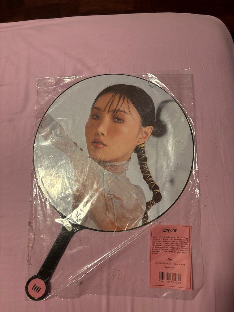 HWASA MAMAMOO 1MY CON FAN (Category: Events Tickets) located in Las Pinas. Submitted by nataliaandreana (Listing ID 1345625281, Image 1). Description: Bought last 2023 at the 1MY CON - Mamamoo Concert at the Araneta Coliseum Bought around 800+ ?? RFS: Nakatambak lang Payment Method: Gcash/BPI/ Maya Shipping must be shouldered by buyer.