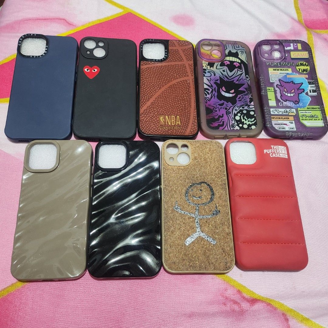 Iphone 13 Cases (Category: Cases & Sleeves) located in Quezon City. Submitted by ash.lin1021 (Listing ID 1345620346, Image 1). Description: For Sale: Preloved Iphone 13 Cases Details: WYSIWYG. Price: 50 each, Php300.00 take all Location : QC MOP: Gcash, Maya, Bank Transfer Delivery options: shouldered by the buyer. Motor delivery like lalamove, grab, joyride, or lbc/jnt kung malayo..