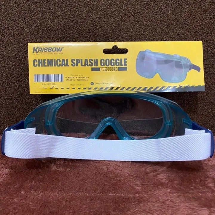 Kacamata Safety Chemical Splash Goggle Krisbow, Barang Yang Dicari di ...
