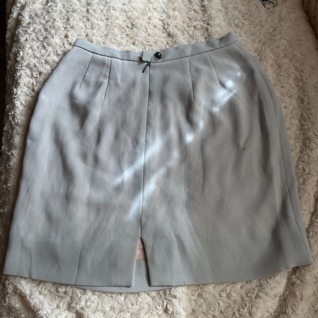 Light Blue Skirt (Category: Skirts) located in Muntinlupa City. Submitted by _2nds (Listing ID 1345591034, Image 2). Description: - used once - light blue color - RFS: decluttering - Shipping c/o of the Buyer - Location: Alabang and Binan Laguna - Last Price Posted; No lowballers.