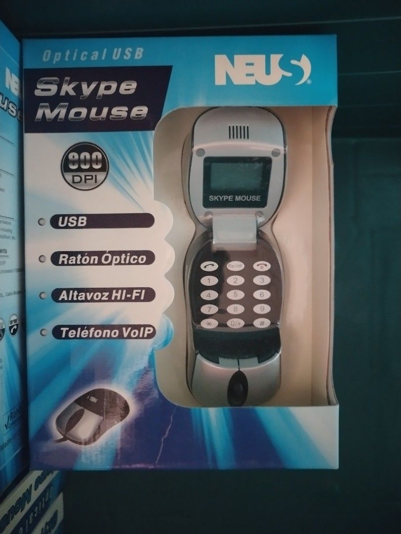 Lots of 14 pcs Optical USB Skype Mouse (BUNDLE) (Category: Mouse & Mousepads) located in General Trias. Submitted by mervcorner (Listing ID 1345706594, Image 2). Description: Lots of 14 pcs Optical USB Skype Mouse (BUNDLE) Brand: Neus 3-in-1 (Mouse, HiFi Speaker, VoIP Phone) Includes Earphone, CD Installer, Manual and Box. New. Old in stock. Rare and very hard to find. NOTE: Every function (mouse, speaker, side keys) is working except telephone (
