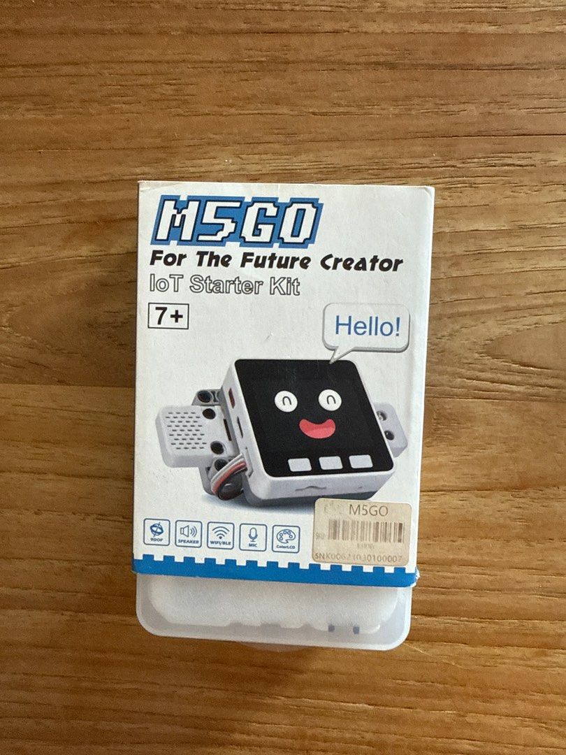 M5stack m5go (Category: Other Audio Equipment) located in Singapore. Submitted by samarqand (Listing ID 1345555726, Image 1). Description: The M5Go is an excellent choice for anyone interested in learning robotics. It’s a fantastic tool to introduce your kids to building robots. .