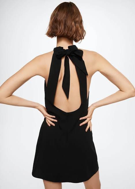 Mango Cut-Out Back Dress (Category: Dresses) located in Angeles City. Submitted by making__space (Listing ID 1345676110, Image 1). Description: Mango Cut-Out Back Dress - washed but unworn - rfs: decluttering.
