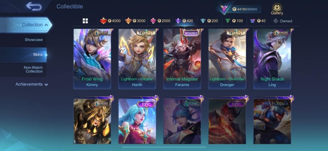 ML Mobile legends Premium Acc (Category: Game Gift Cards & Accounts) located in Taguig. Submitted by influenzas (Listing ID 1345645569, Image 3). Description: High wr fanny and more FS Mobile Legends High Win rate WR Premium Acc Rebindable clean bind Meet paranaque area 2800 only.
