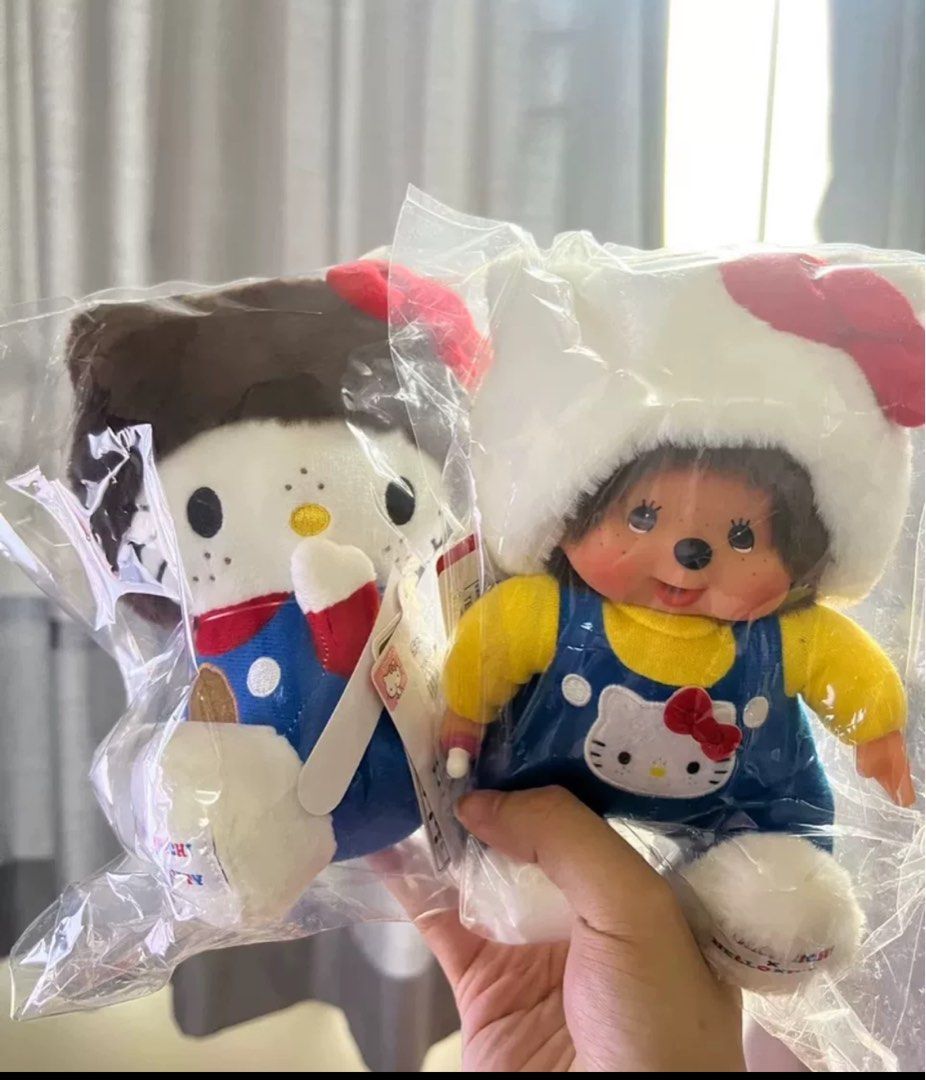 Monchichi Hello kitty Monchhichi Carousell